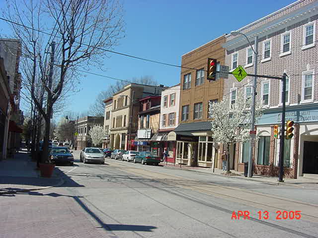 Media, PA: Another photo of downtown Media, Pennsylvania