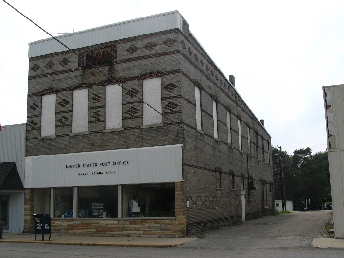Amboy, IN: post office