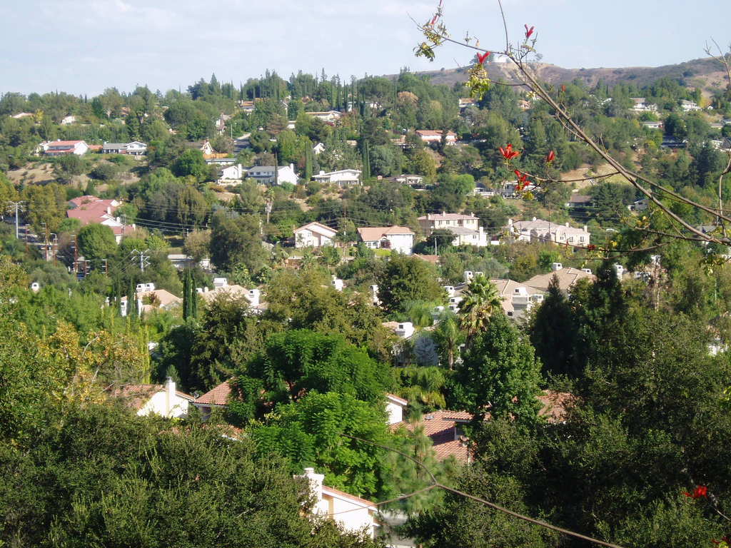 Calabasas, CA: Overlooking the valley