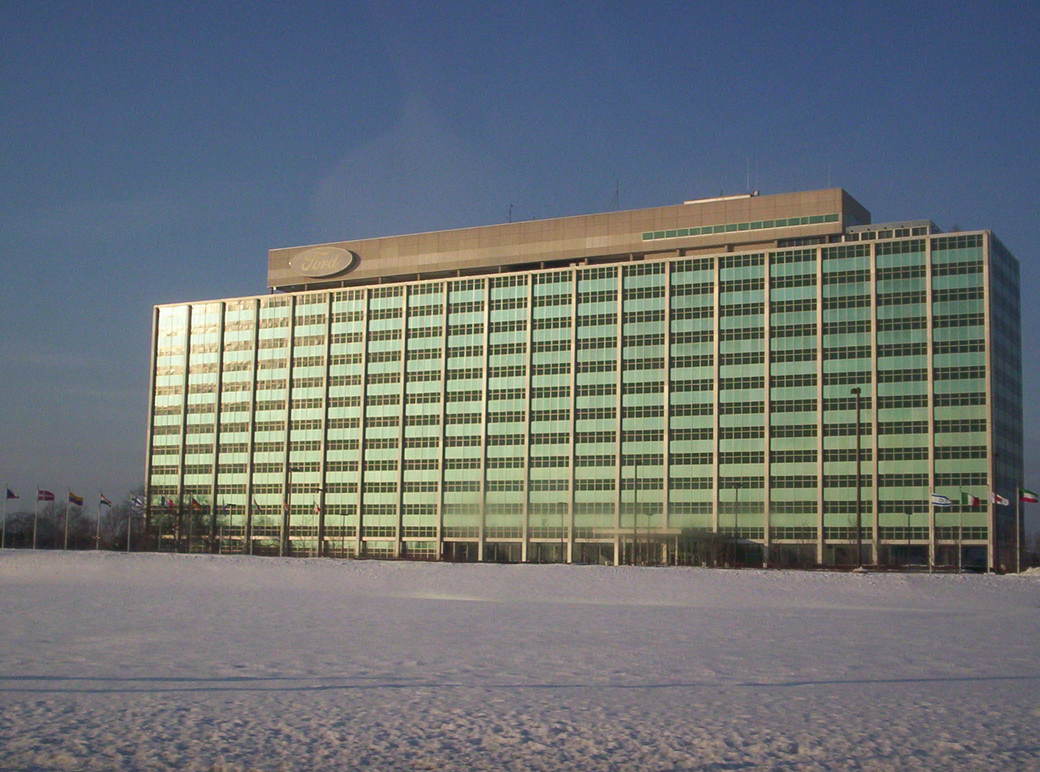 Dearborn, MI: Ford Moter Company World HQ.