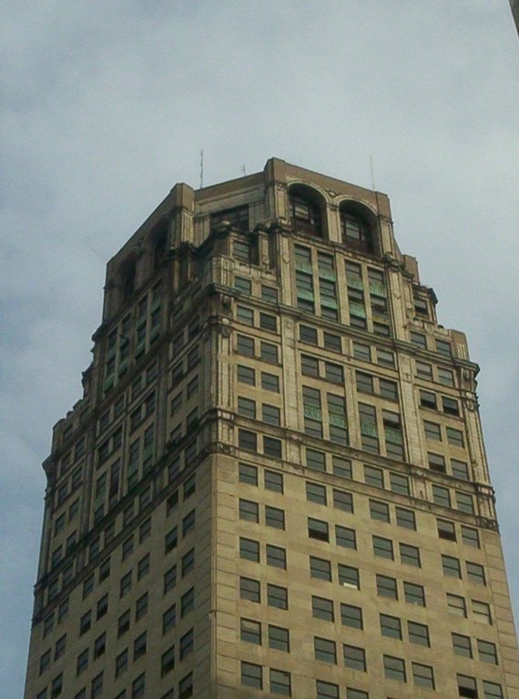 Detroit, MI: Top of the Broderick Tower.