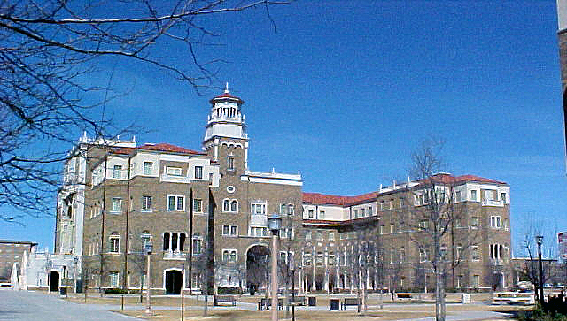 Lubbock, TX: English-Philosophy building at Texas Tech University