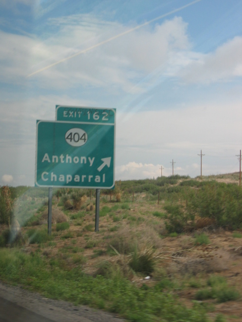 Anthony, NM: I-10 Welcome to Anthony!