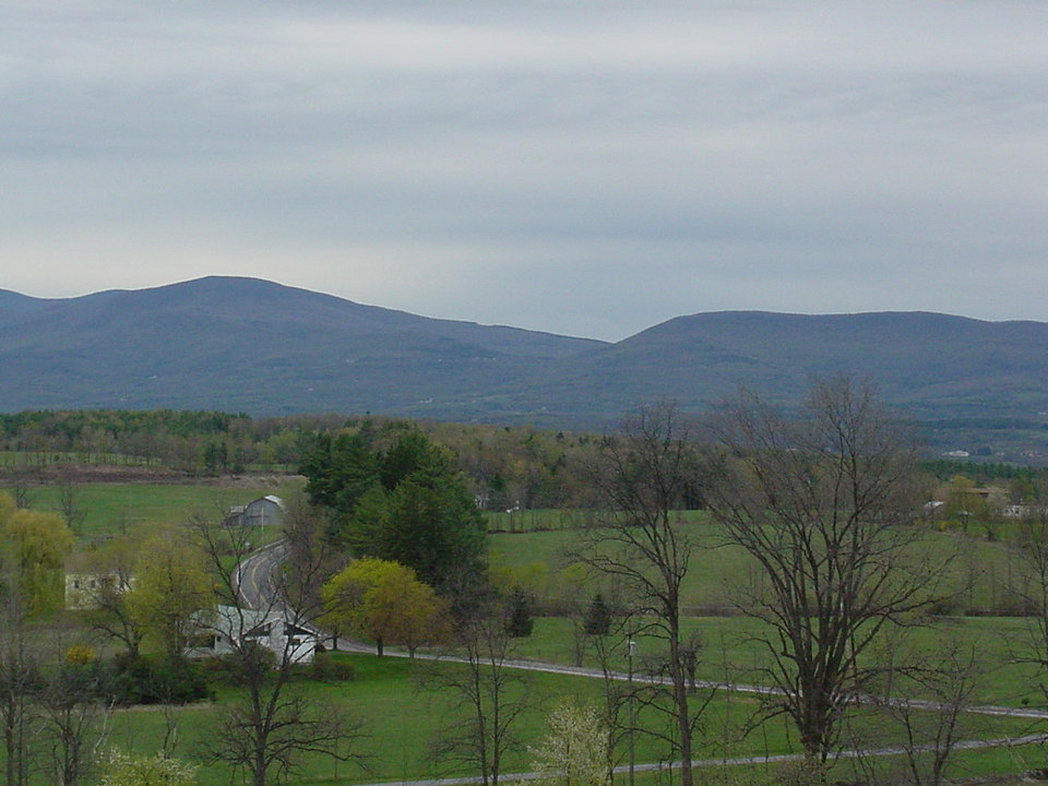 Medusa, NY: Catskill Mountains From County Route 352