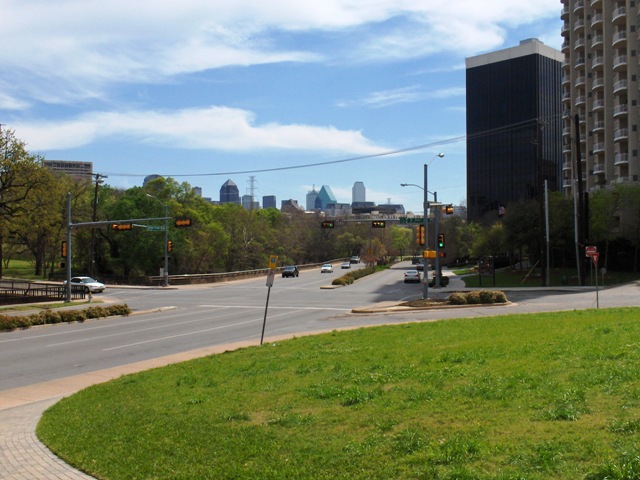 Dallas, TX: Dallas Skyline as seen from Lee Park