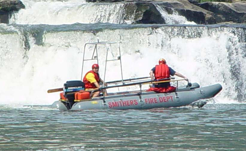 Smithers, WV: Fire Dept at Kanawha Falls