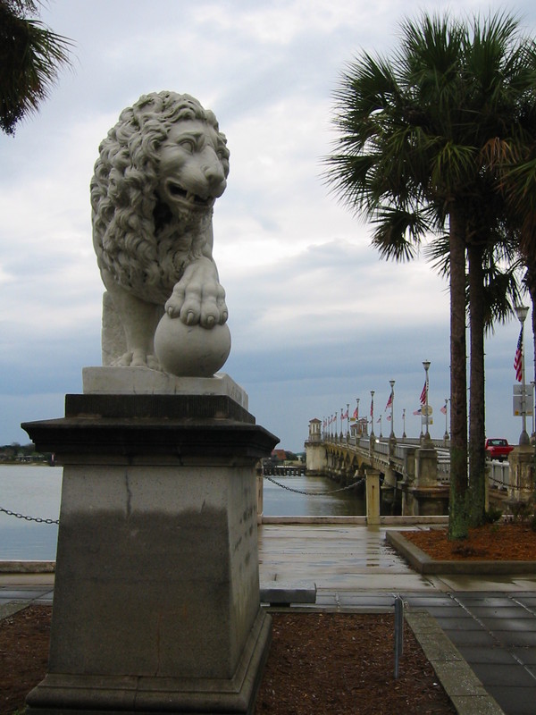 St. Augustine, FL : bridge of lions in st. augustine, FL photo, picture