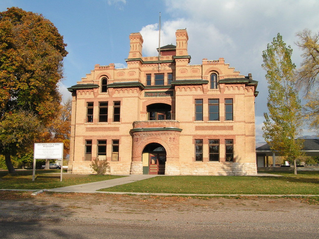 Spring City, UT The Old School We are working to restore this