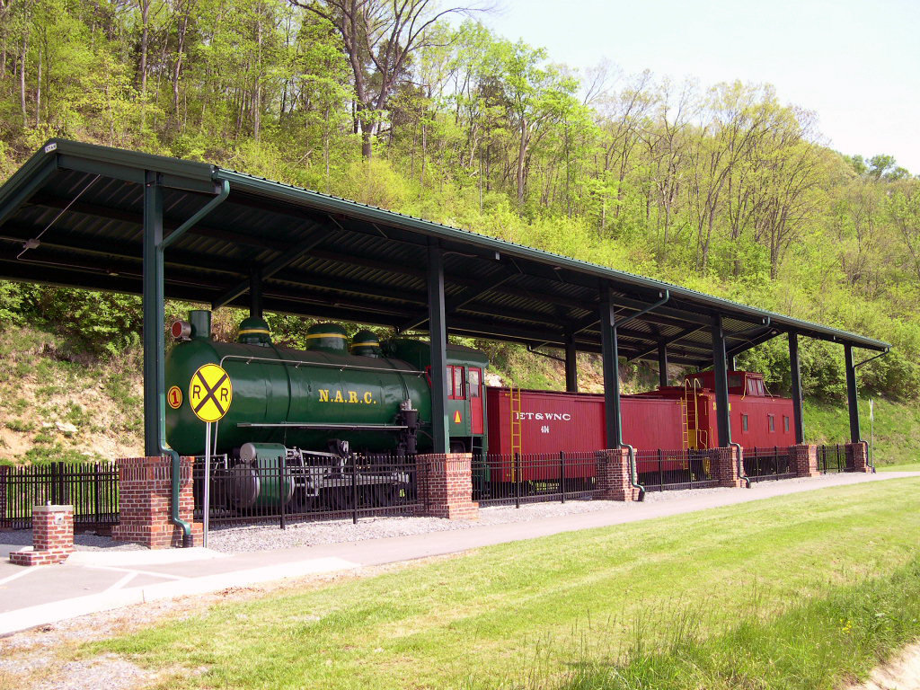 Elizabethton, TN: Old Dteam Train in Elizabethton, Tn