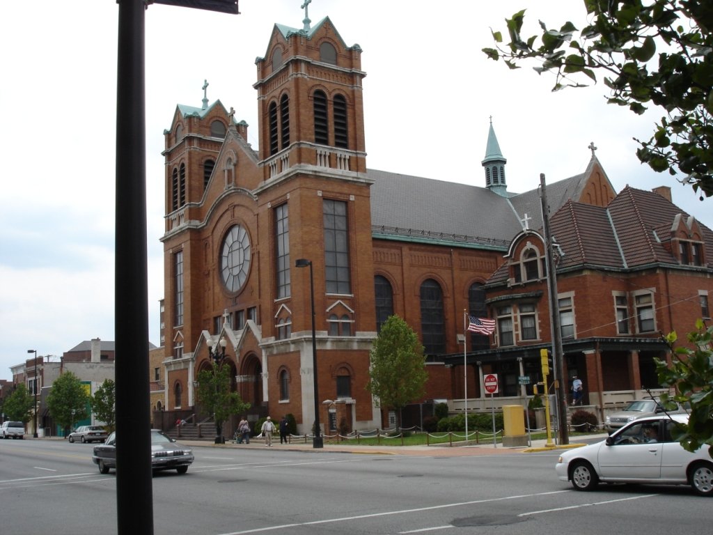 Hammond, IN: Largest Catholic church in Hammond on the corner of Russel and Homan