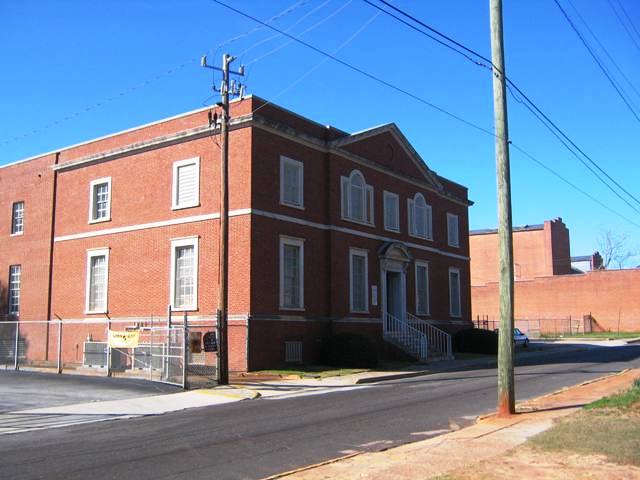 Americus, GA: Old Southern Bell Telephone Company switchboard building