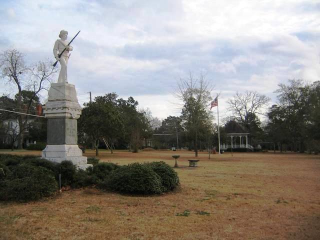 Americus, GA: Confederate Memorial in Reese Park