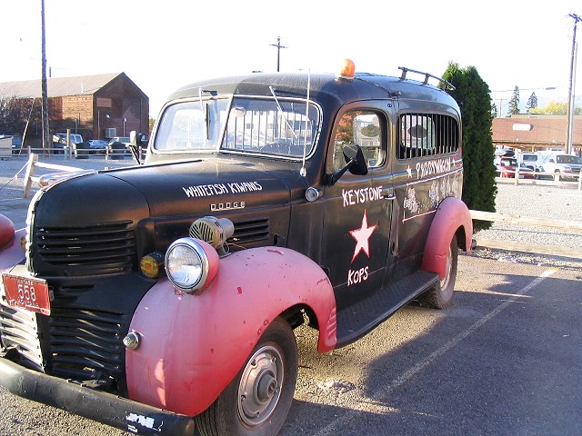 Whitefish, MT: Novelty Car