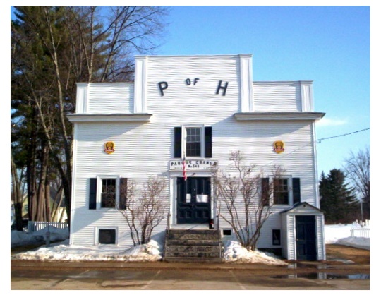 Fryeburg, ME: Grange Hall in Fryeburg Maine