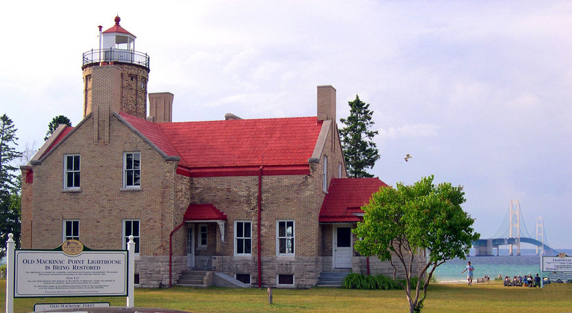 Mackinaw City, MI: Mackinaw City Light