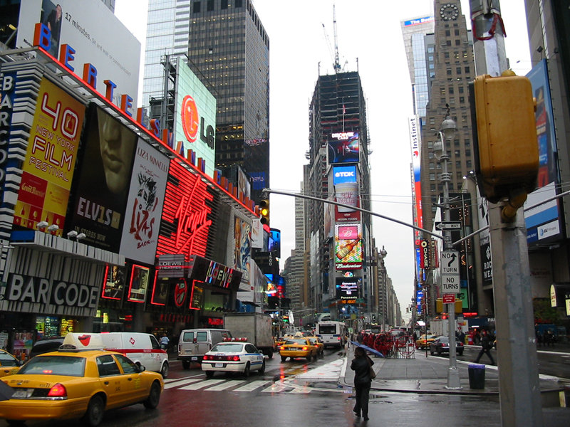 New York, NY: Picture of Times Square NY