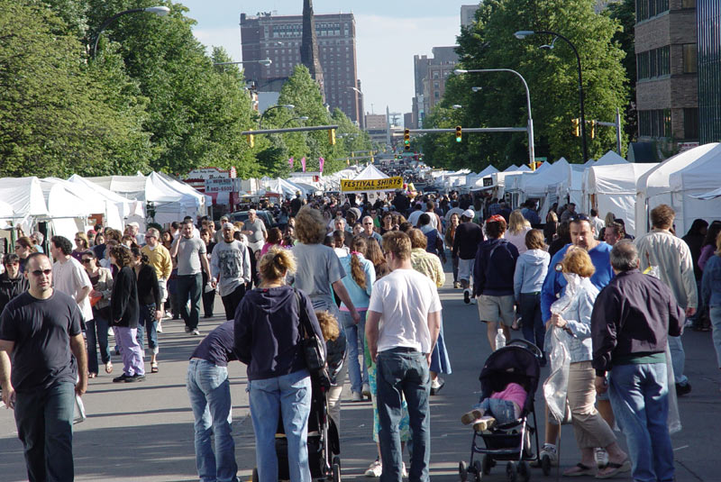 Buffalo, NY: Just North of downtown Buffalo at the Allentown Art Festival