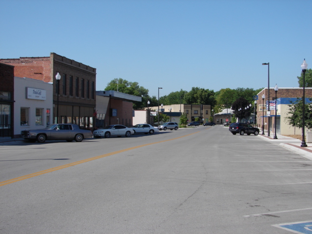 Valley, NE: Downtown