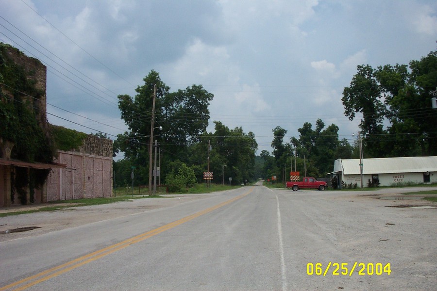 Dougherty, OK Main St. facing East in Dougherty, OK. photo, picture