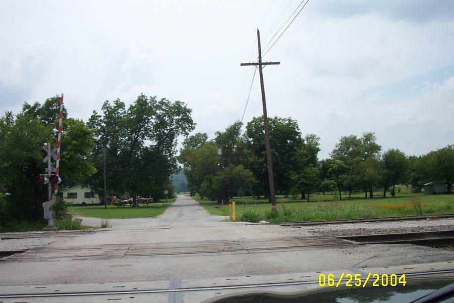 Dougherty, OK: Main St. facing West in Dougherty, OK.