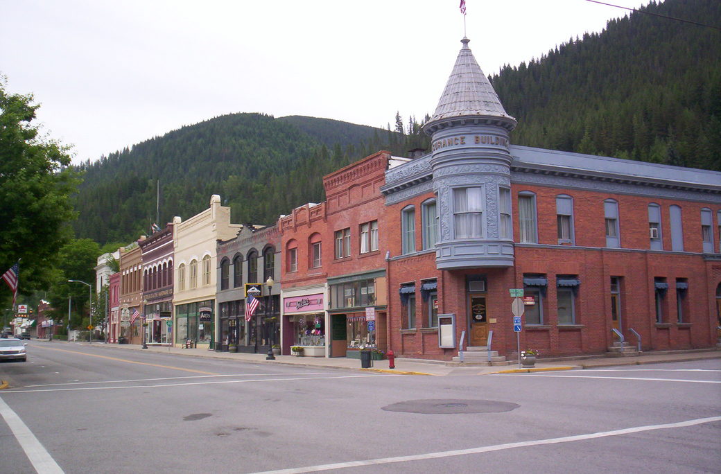 Wallace, ID Downtown Wallace, ID summer 2005 photo, picture, image