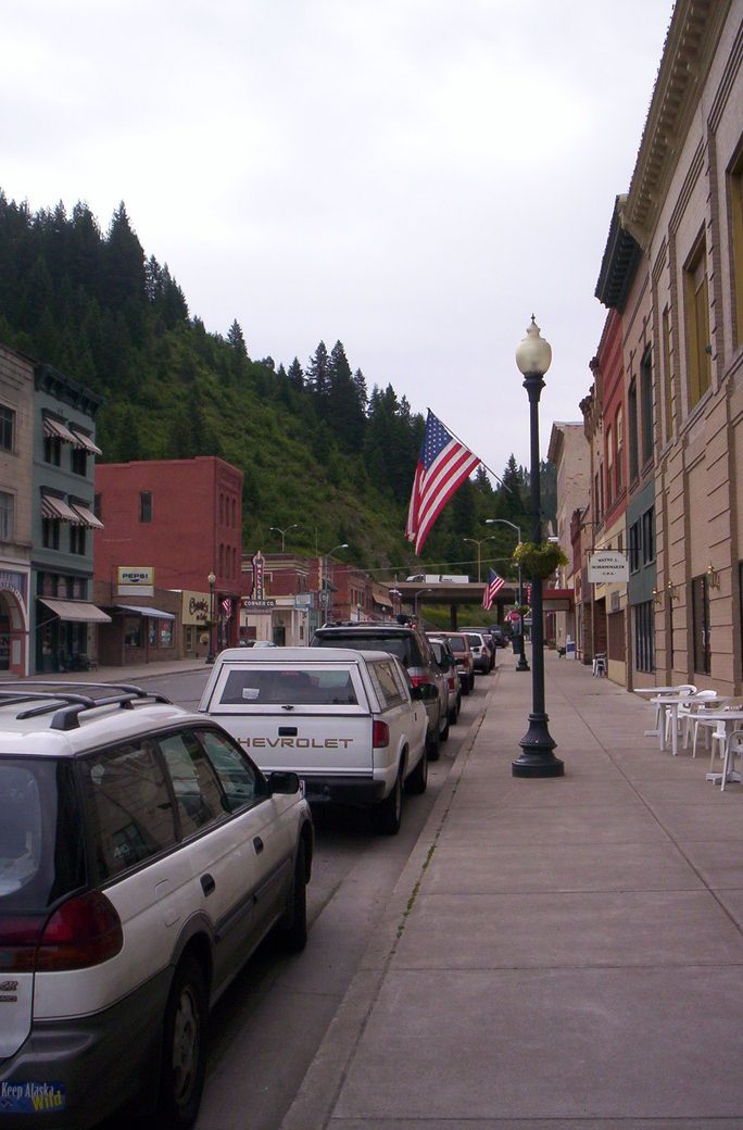 Wallace, ID Downtown Wallace, ID summer 2005 photo, picture, image
