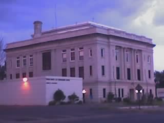 Durant, OK: The Bryan County Courthouse in Downtown Durant.
