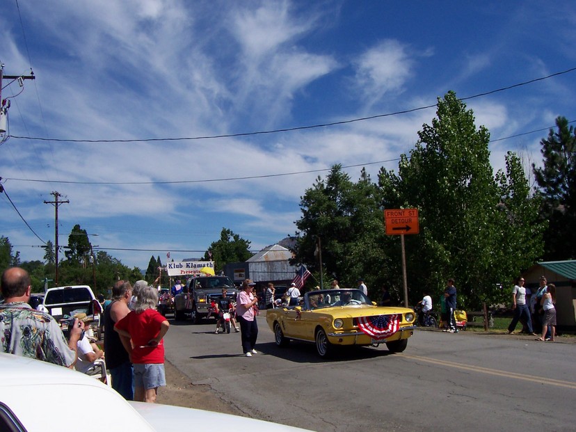 Hornbrook, CA Another awesome car in the Hornbrook Fourth of July