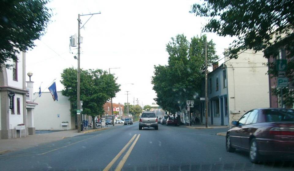 Scottsville, VA: Route 20, center of town