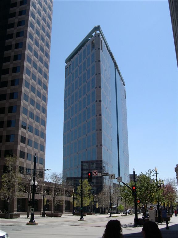 Salt Lake City, UT: Wells Fargo building from Main Street