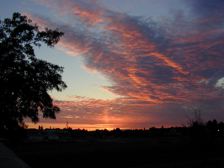 Livermore, CA: Sunsets can be very colorful in Livermore
