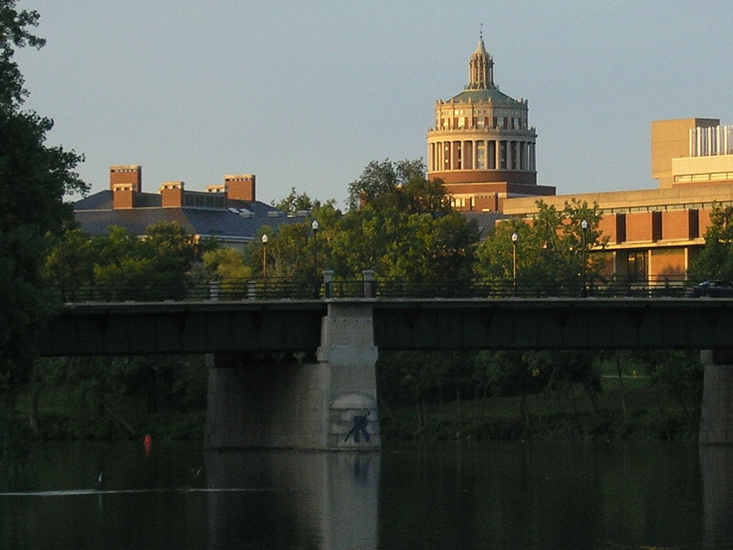 Rochester, NY: The University of Rochester from the Genesee