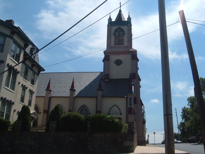 Easton, PA: St.Bernard's Roman Catholic Church: the oldest Catholic church in the Lehigh Valley.