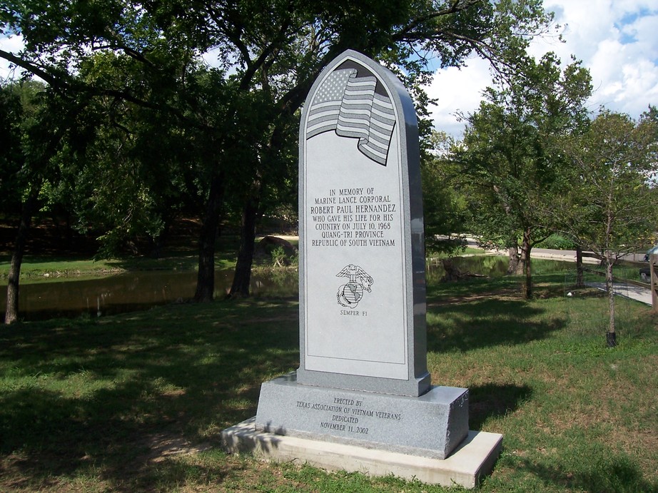Round Rock, TX: Round Rock Memorial Park Vietnam Memorial