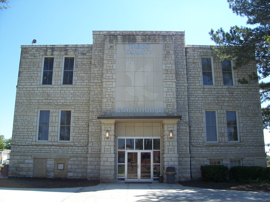 WaKeeney, KS: Trego County Courthouse