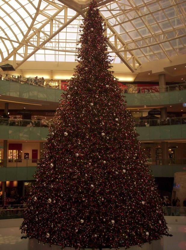 Dallas, TX: The Galleria Mall - Christmas 2005