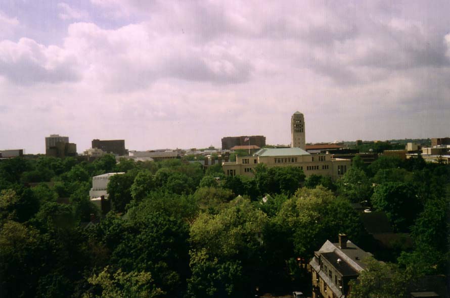 Ann Arbor, MI: View from North Ingalls Building at University of Michigan