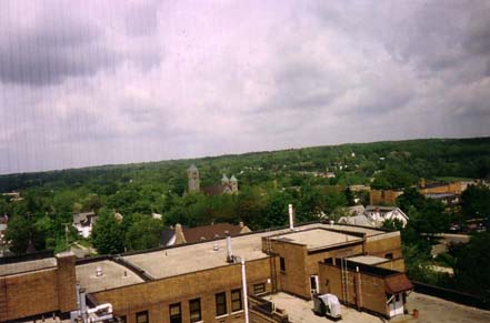Ann Arbor, MI: View from North Ingalls Building at University of Michigan