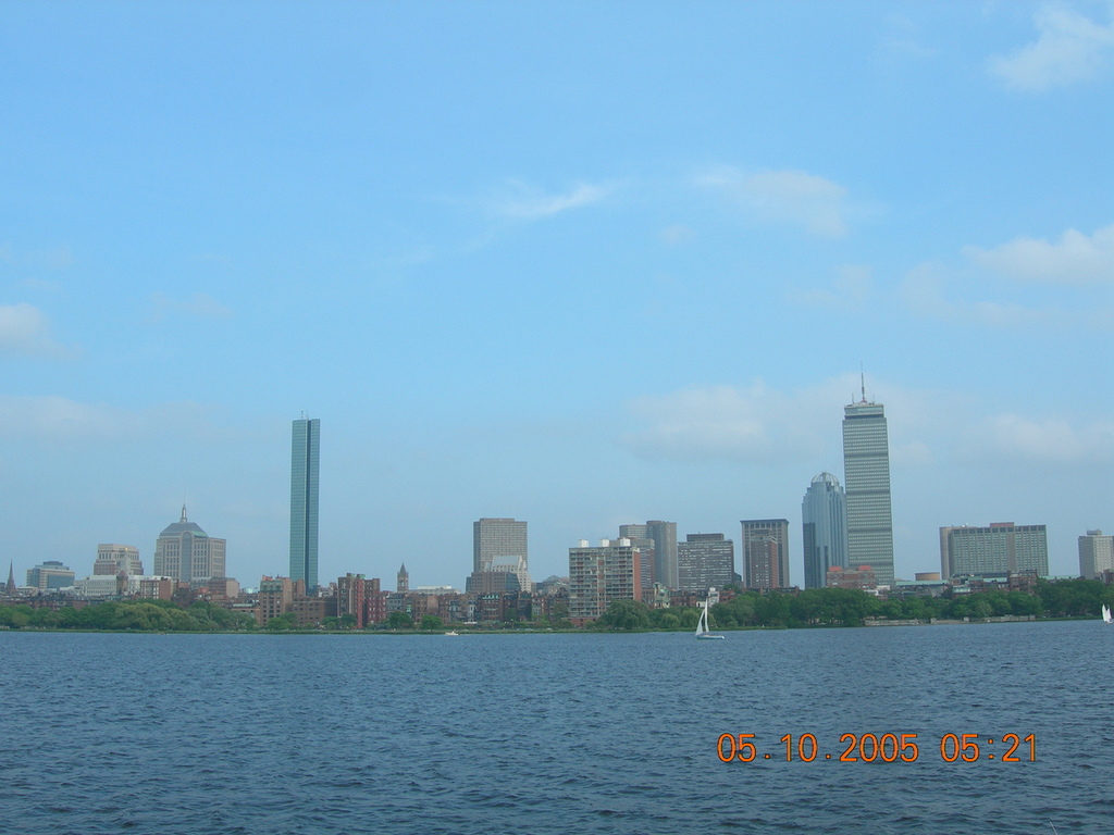 Boston, MA: Boston, view from MIT (Cambridge)