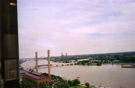 Toledo, OH: View from Hotel Seagate