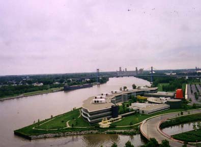 Toledo, OH: View from Hotel Seagate