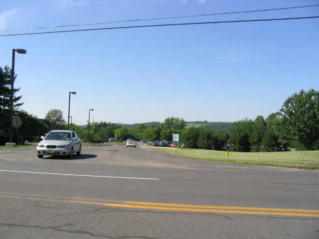 Camillus, NY: View of western Camillus on West Genesee Street just outside of Syracuse, NY