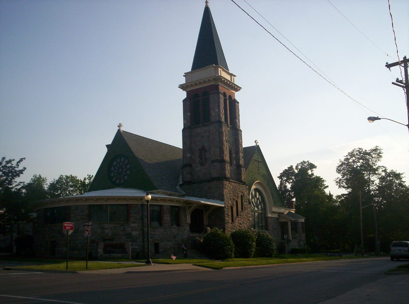 St. Johns, MI First Congregational Church photo, picture, image
