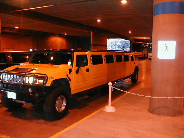 Las Vegas, NV: Our transportation for the night on the town