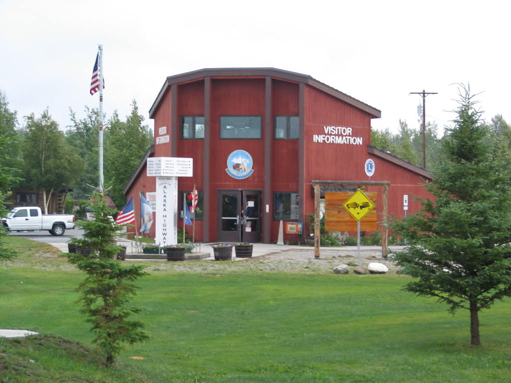 Delta Junction, AK: Visitor Information Center at the "End of the Alaska Highway"