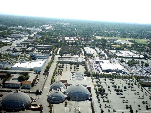 Sacramento, CA: Centry Theater (domes) at Arden Way and Howe ave.