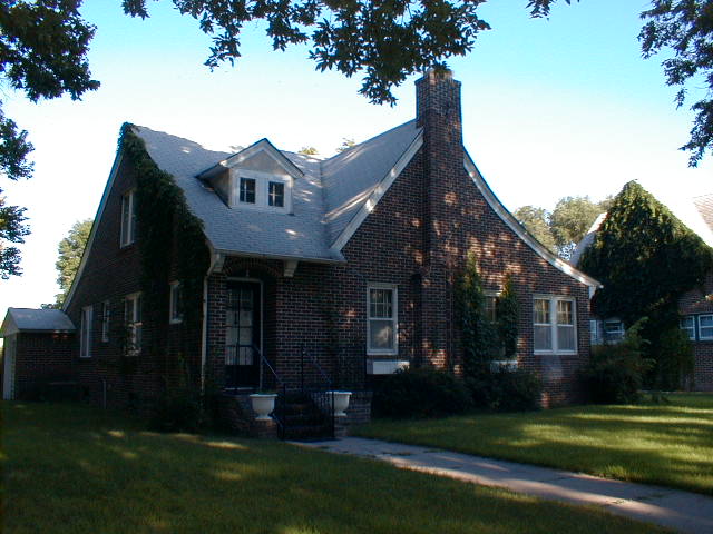 Burwell, NE: R. A. Mitchell Home Built 1927