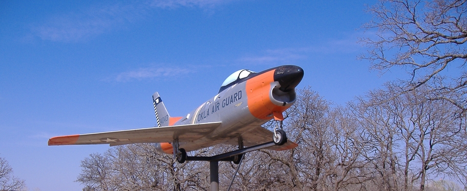 Oklahoma City, OK: Jet at the 45th Infantry Museum