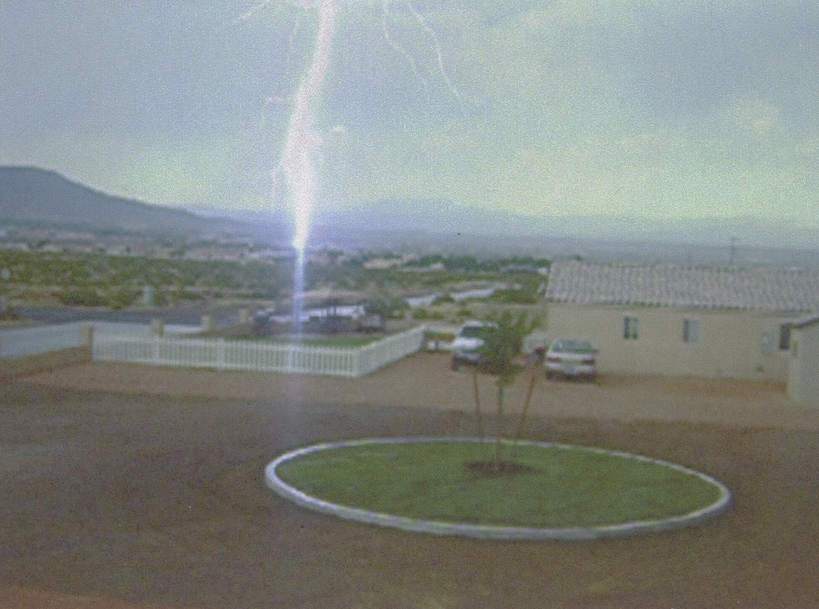 Henderson, NV: Lightning Strike Over Las Vegas Valley - 6-22-2005.