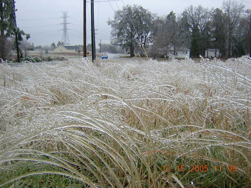 Gaffney, SC: Bad Ice Storm Late 2005